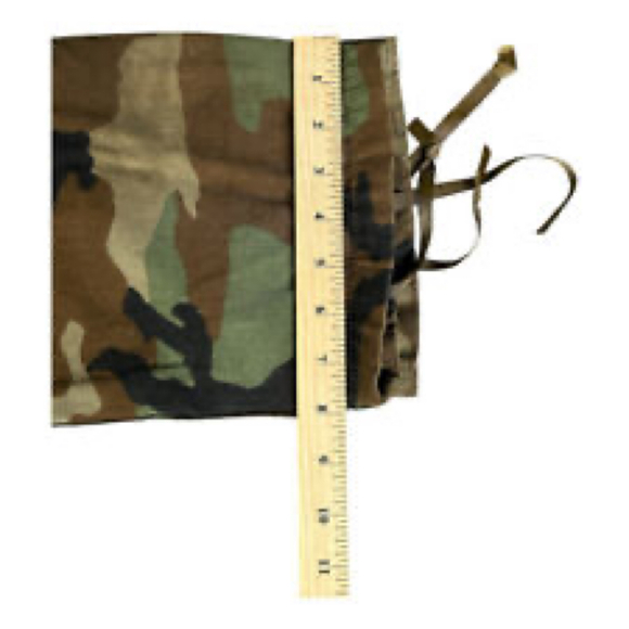 VTG Military BDU Camo Cargo Pants Woodland Medium-Short - Picture 5 of 5